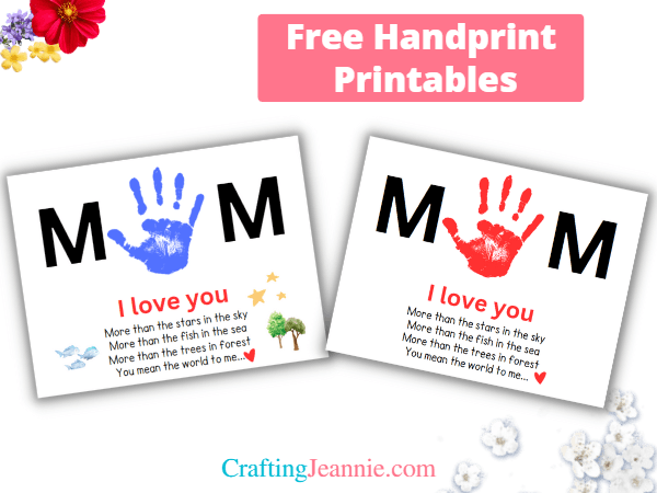 mother-s-day-handprint-poem-free-printable-crating-jeannie for Mothers Day Poems Free Printables Mother's Day Handprint Poem (Free Printable) | Crating Jeannie for Mothers Day Poems Free Printables
